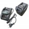 Μπαταρία Μαγγανίου 12V ή 24V με Φορτιστή European Plug Type C και Βάση Φόρτισης Emiliana Serbatoi