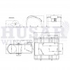 Εργάτης Ηλεκτρικός Άγκυρας 20kg BST 45lbs Husar Winch