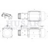 Βίντσι Ηλεκτρικό BST S 18000lbs 12V Husar Winch 