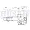 Εργάτης Ηλεκτρικός Άγκυρας 16kg BST 35lbs Husar Winch