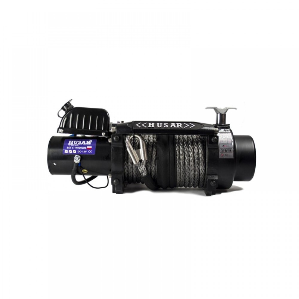 Βίντσι Ηλεκτρικό με Συνθετικό Σχοινί BST S 14000lbs 12V Husar Winch