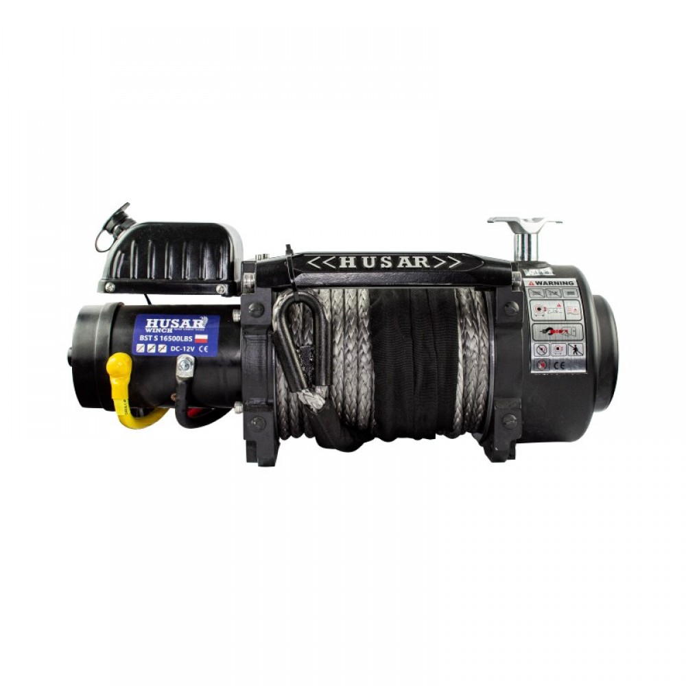 Βίντσι Ηλεκτρικό με Συνθετικό Σχοινί BST S 16500lbs 12V Husar Winch